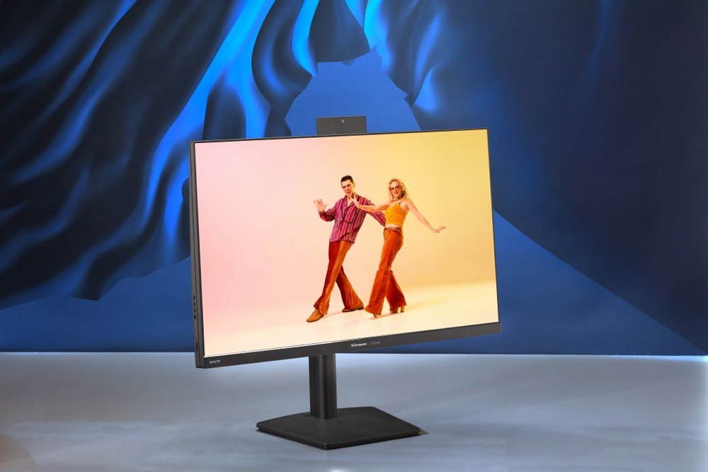 MONITOR SICOMPUTER SCENA 27" NH27P - 16:9 - MULTIM. DP, HDMI, HELLO C. - PIVOT — vista 2