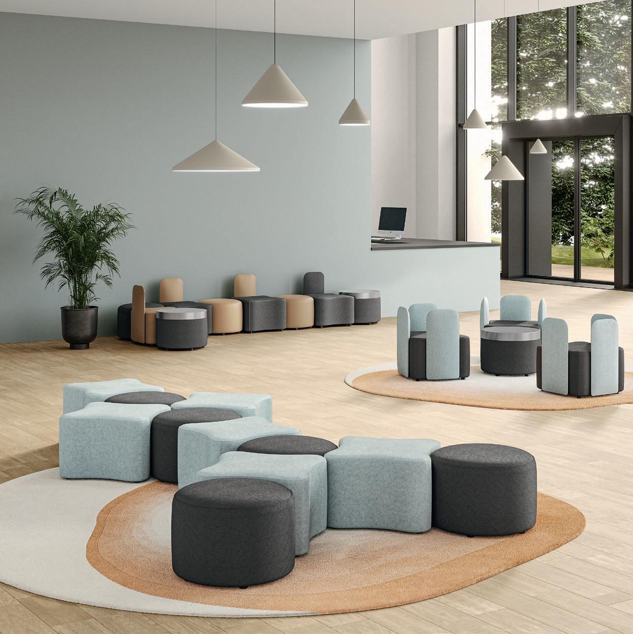 Kastel — arredo per ufficio, sedute per ufficio, community e collettività — foto 4